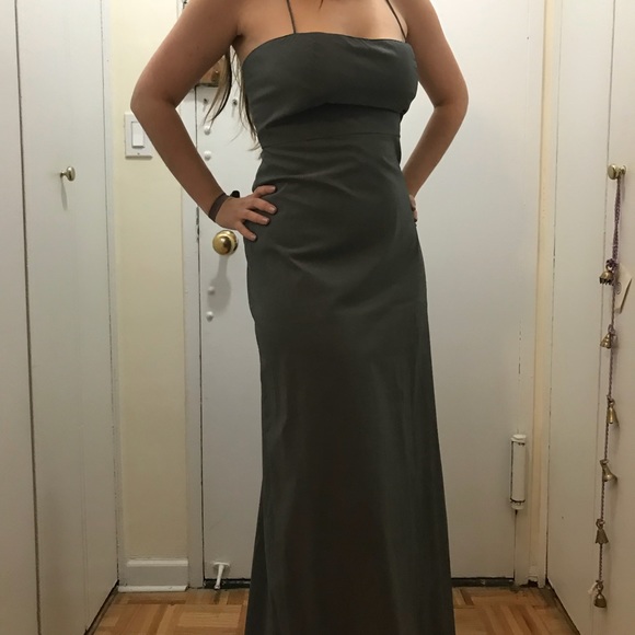 Vintage Theory Grey Full length Dress - Picture 2 of 6